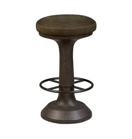 Montclair Counter Stool, Nubuck Olive