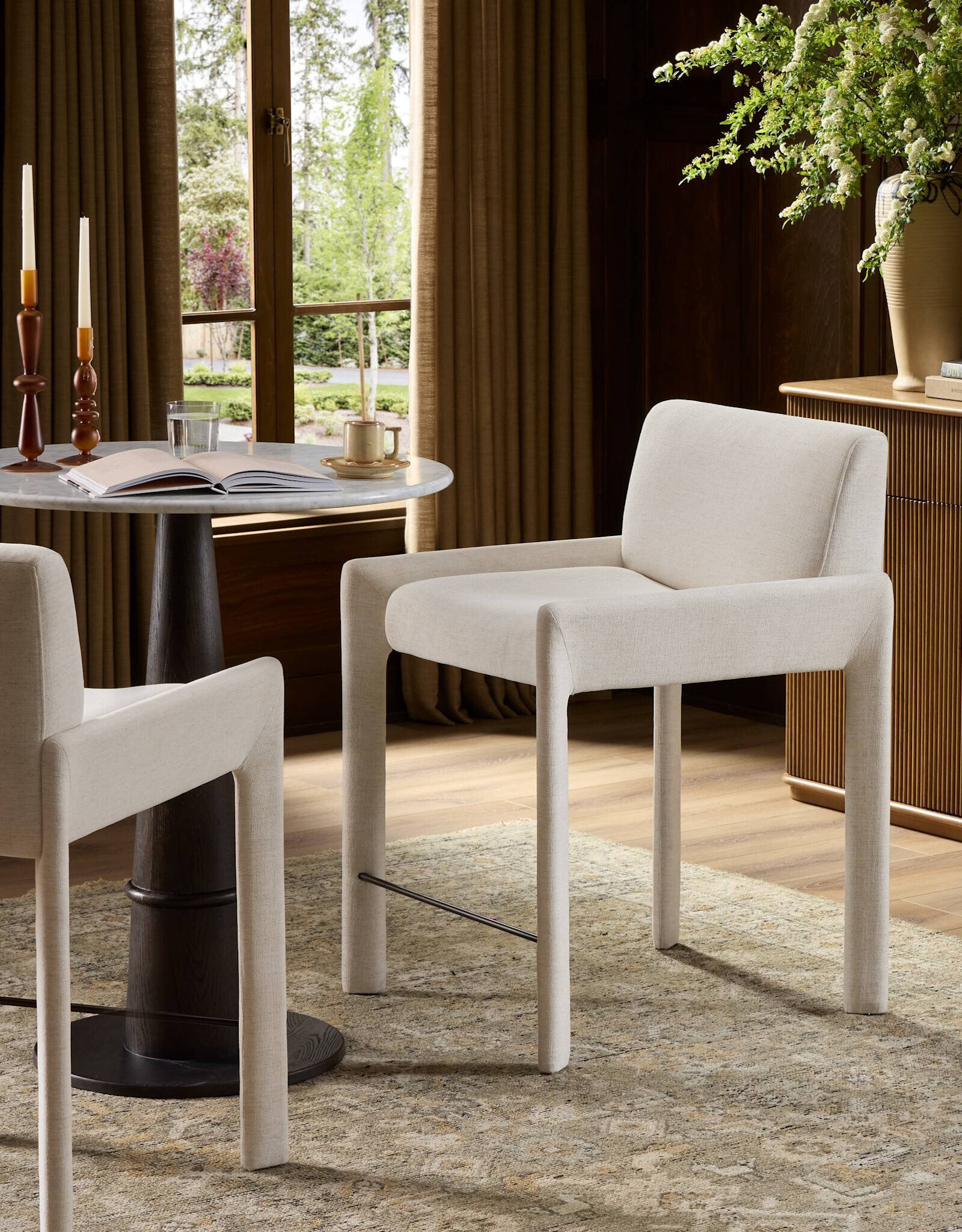Graford Counter Stool, Crypton Nomad Snow