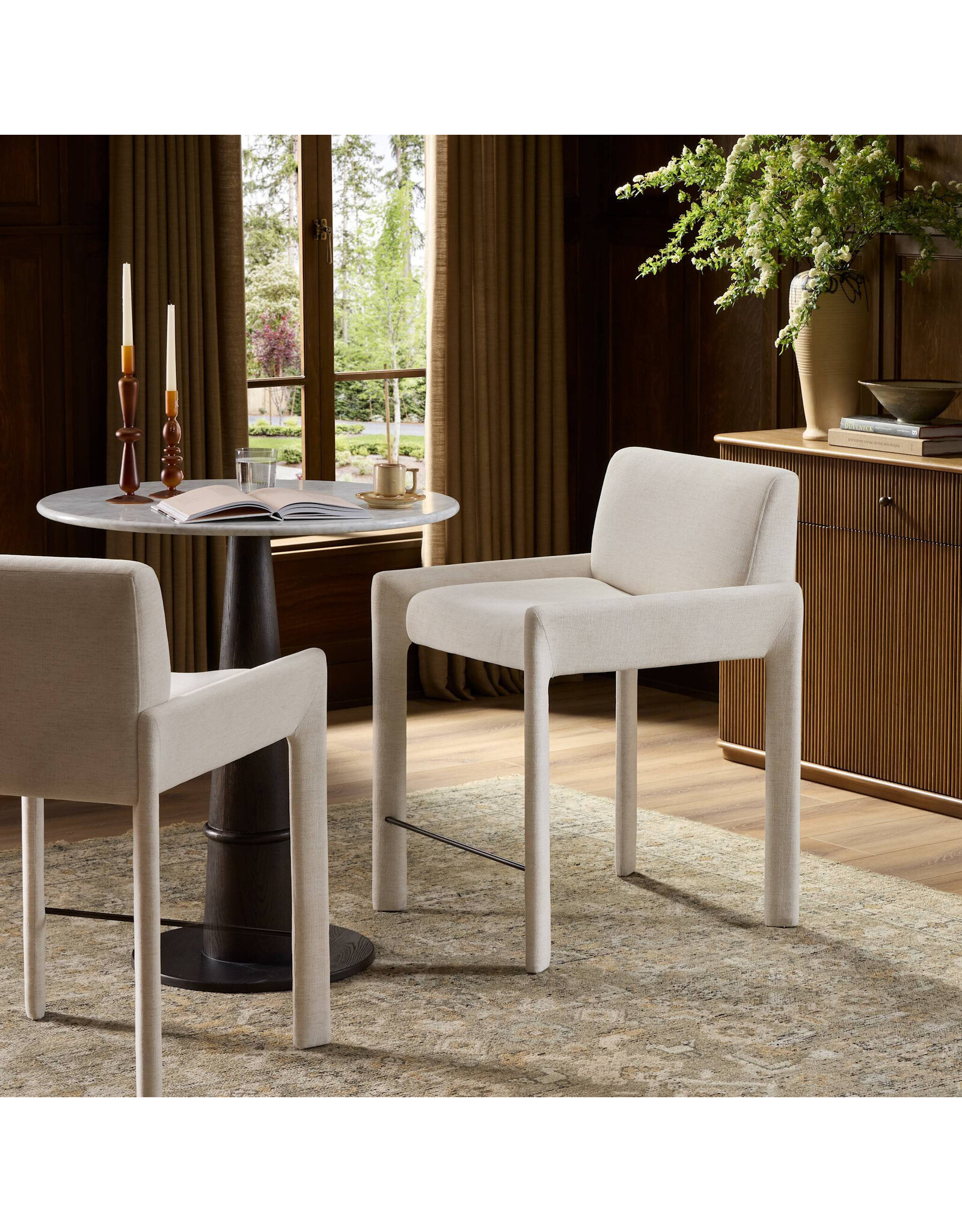 Graford Counter Stool, Crypton Nomad Snow