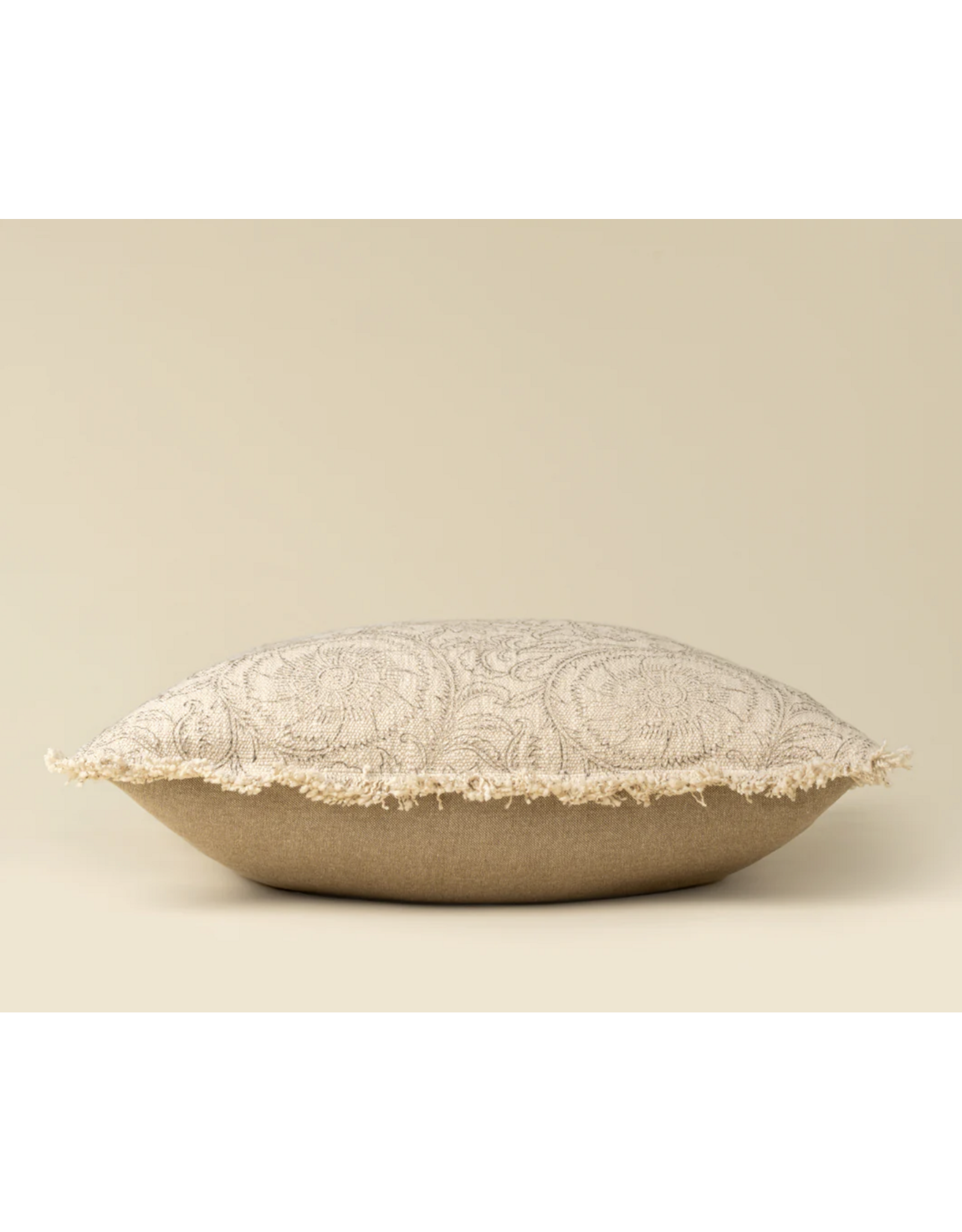 20x20 Botanique Fringe Pillow