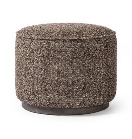 Sinclair Round Ottoman, Ivan Granite