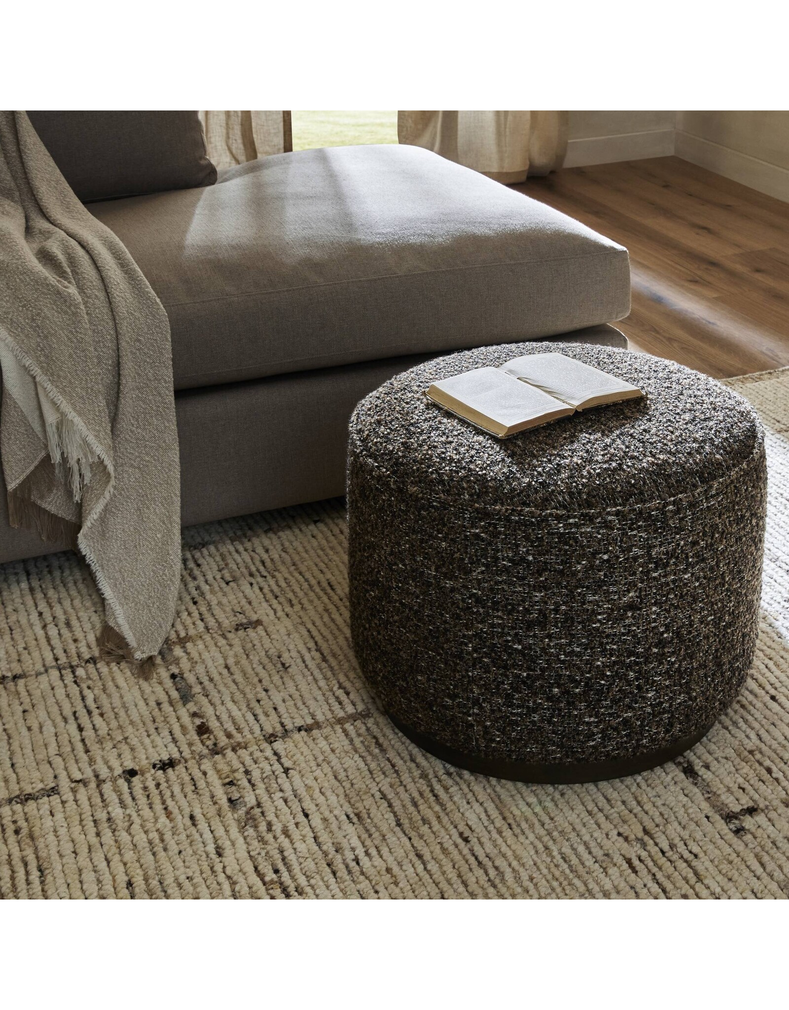 Sinclair Round Ottoman
