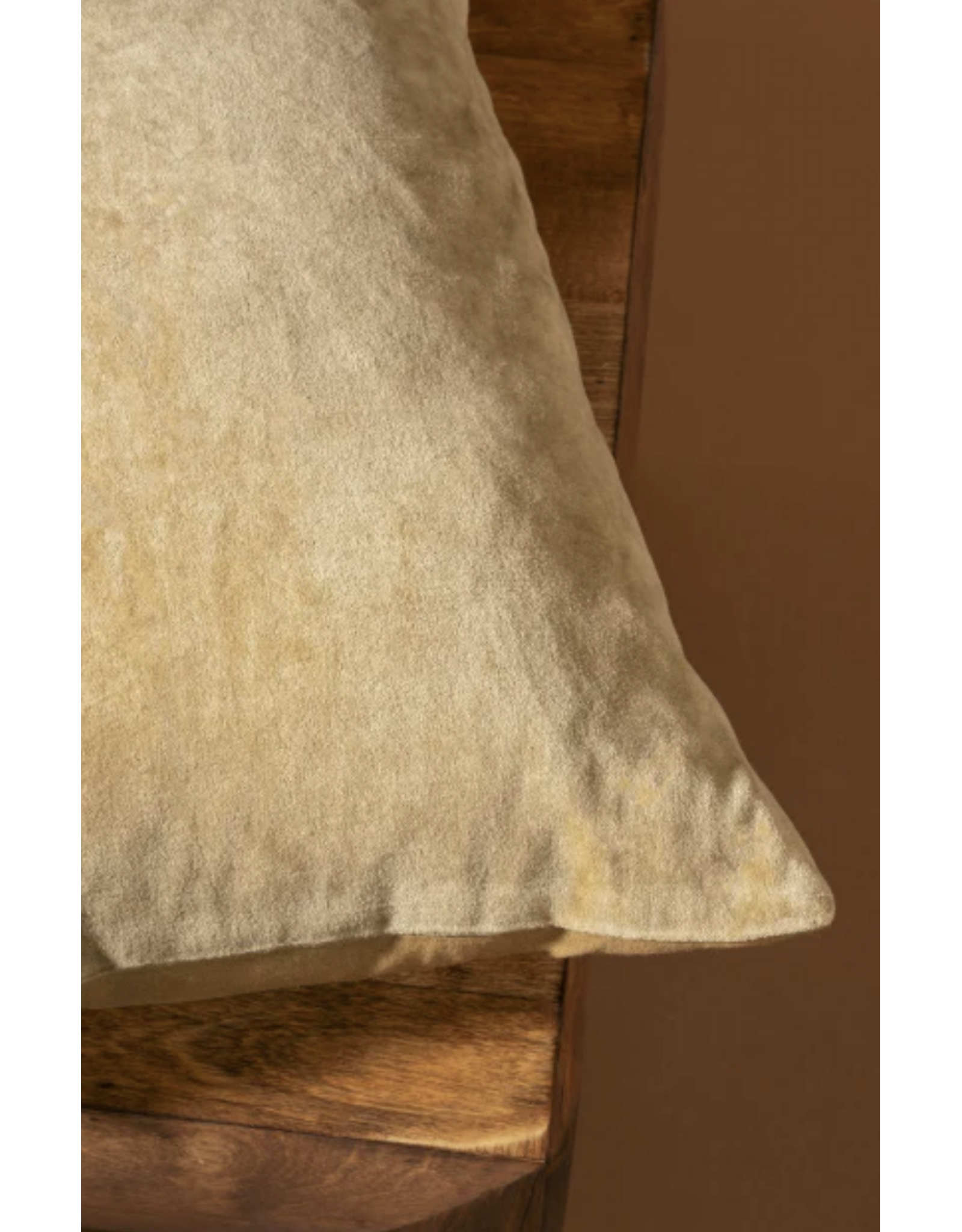 Vera Velvet Pillow, Camel 16x24