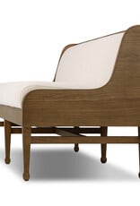 Priscilla Dining Bench- 74", Crypton Wayfarer Snow