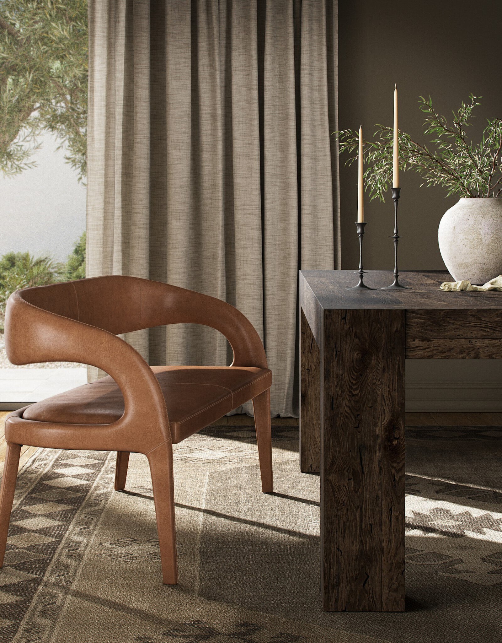 Hawkins Dining Bench, Sonoma Butterscotch