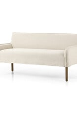 Addington Slipcover Bench, Brussels Natural
