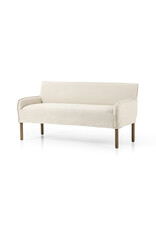 Addington Slipcover Bench, Brussels Natural