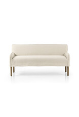 Addington Slipcover Bench, Brussels Natural