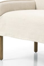 Addington Slipcover Bench, Brussels Natural