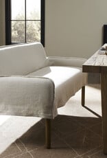 Addington Slipcover Bench, Brussels Natural