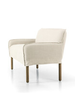 Addington Slipcover Bench, Brussels Natural