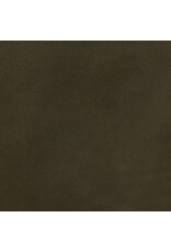 Rooney Ottoman, Nubuck Olive