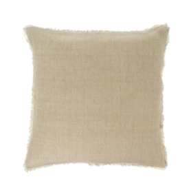Lina Linen Pillow, Pampas 24x24