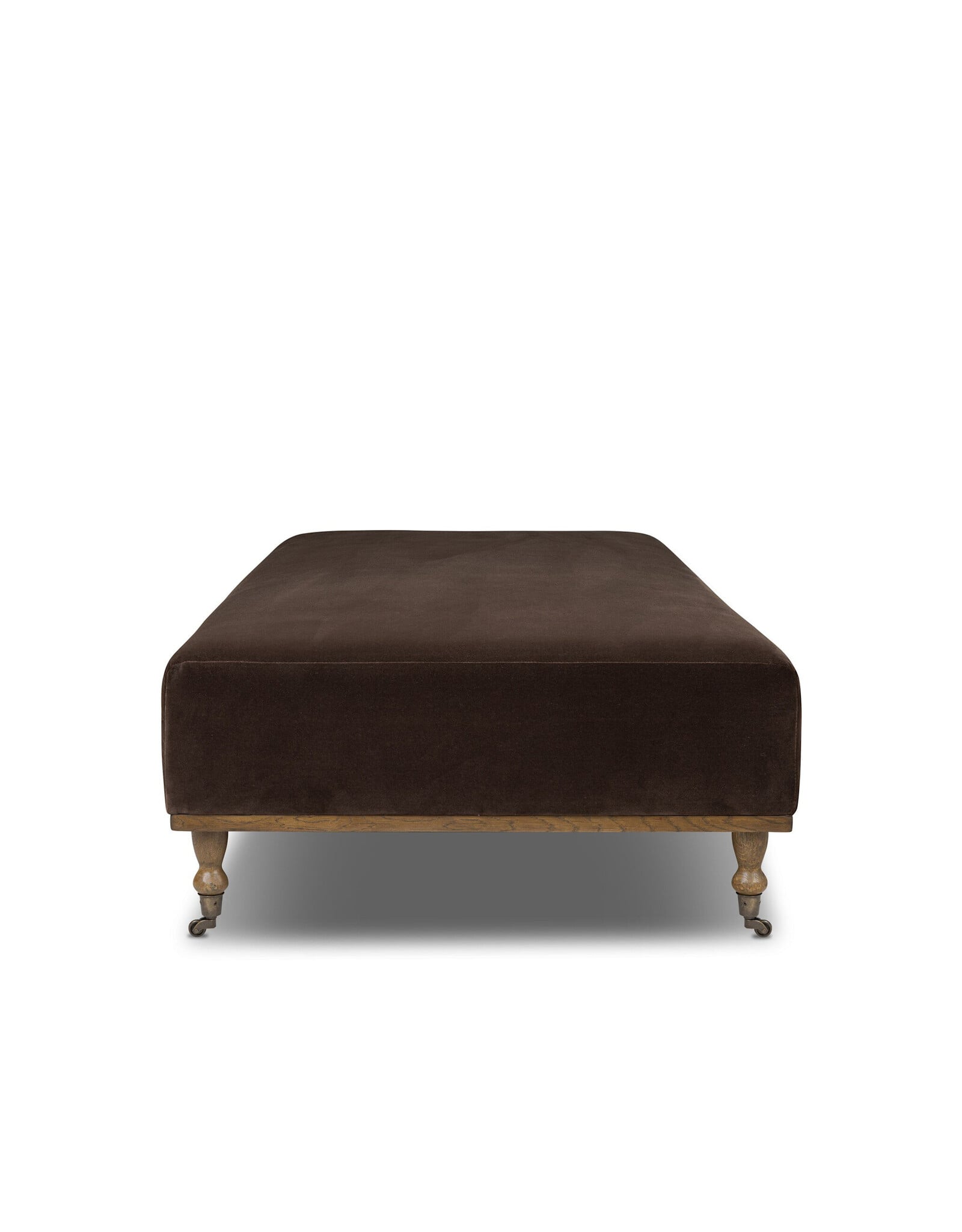 Harlin Cocktail Ottoman, Surrey Cocoa