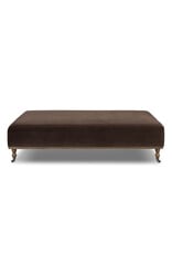 Harlin Cocktail Ottoman, Surrey Cocoa