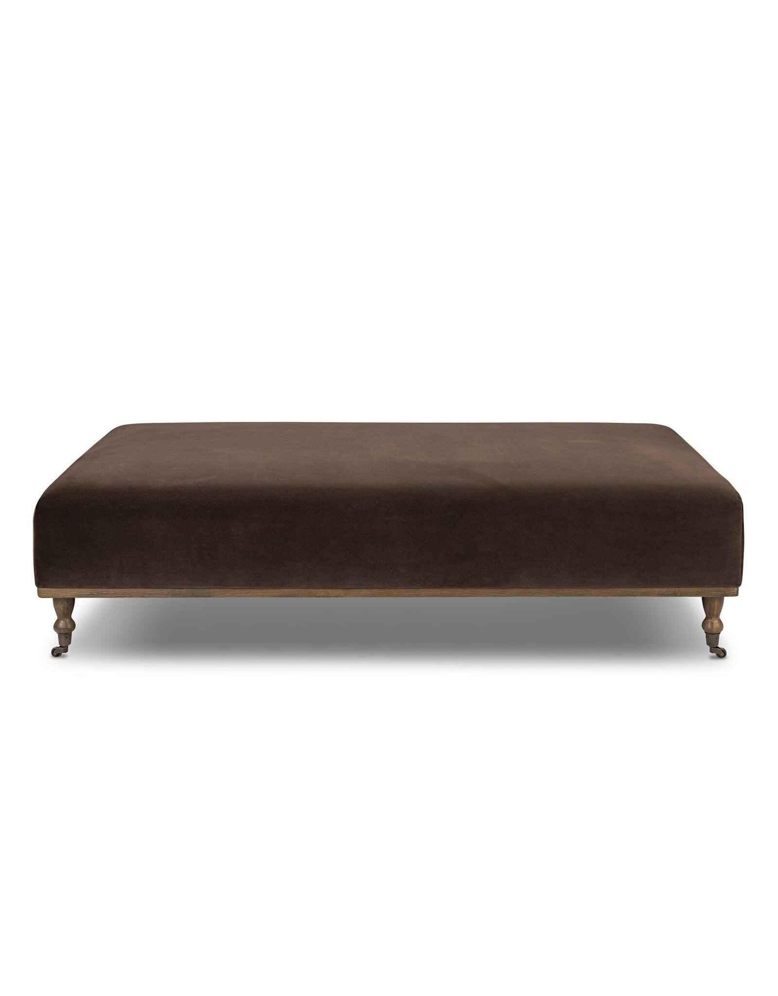 Harlin Cocktail Ottoman, Surrey Cocoa
