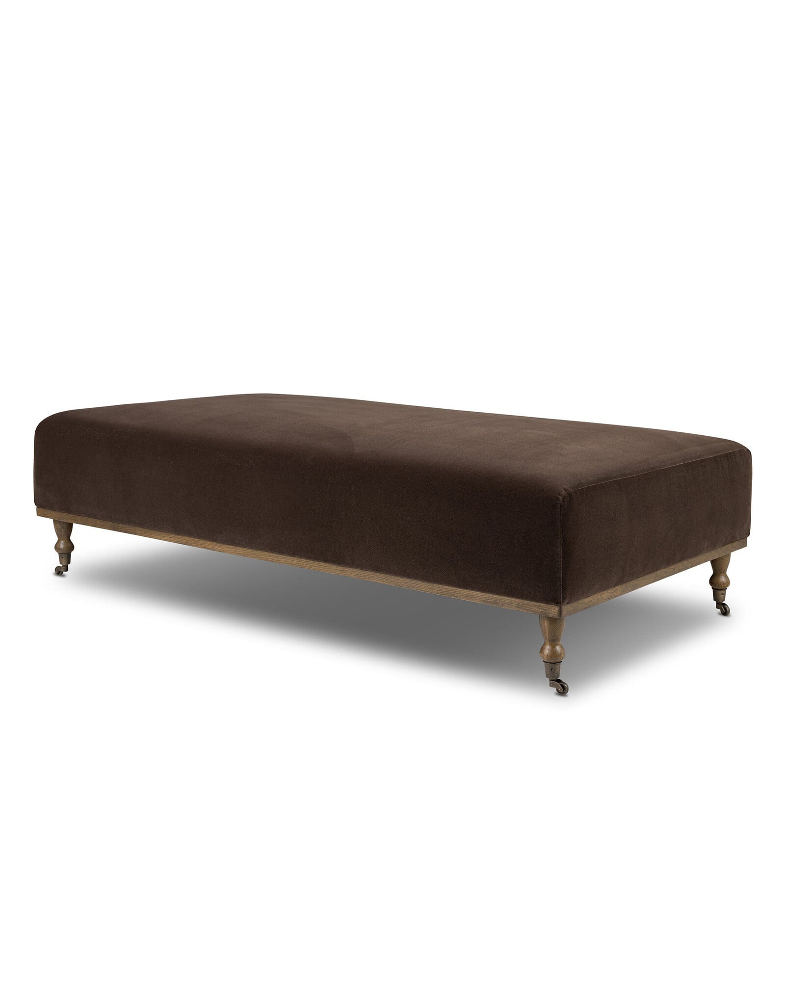 Harlin Cocktail Ottoman, Surrey Cocoa