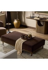 Harlin Cocktail Ottoman, Surrey Cocoa