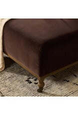 Harlin Cocktail Ottoman, Surrey Cocoa