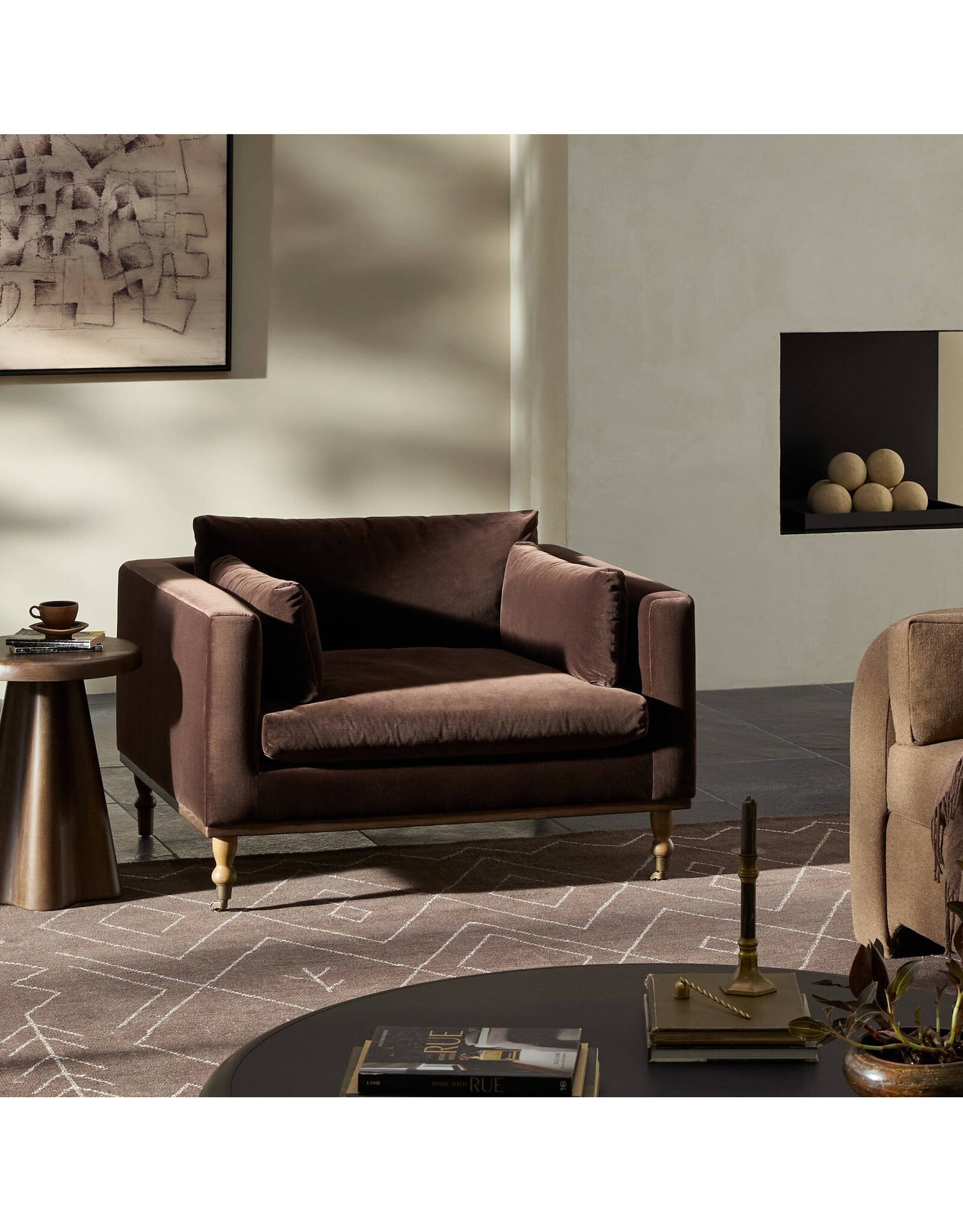 Harlin Chair, Surrey Cocoa