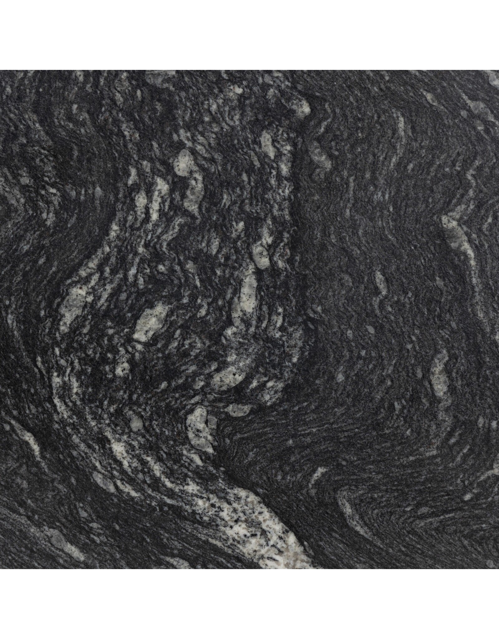 Corbett End Table in Polished Black Marble