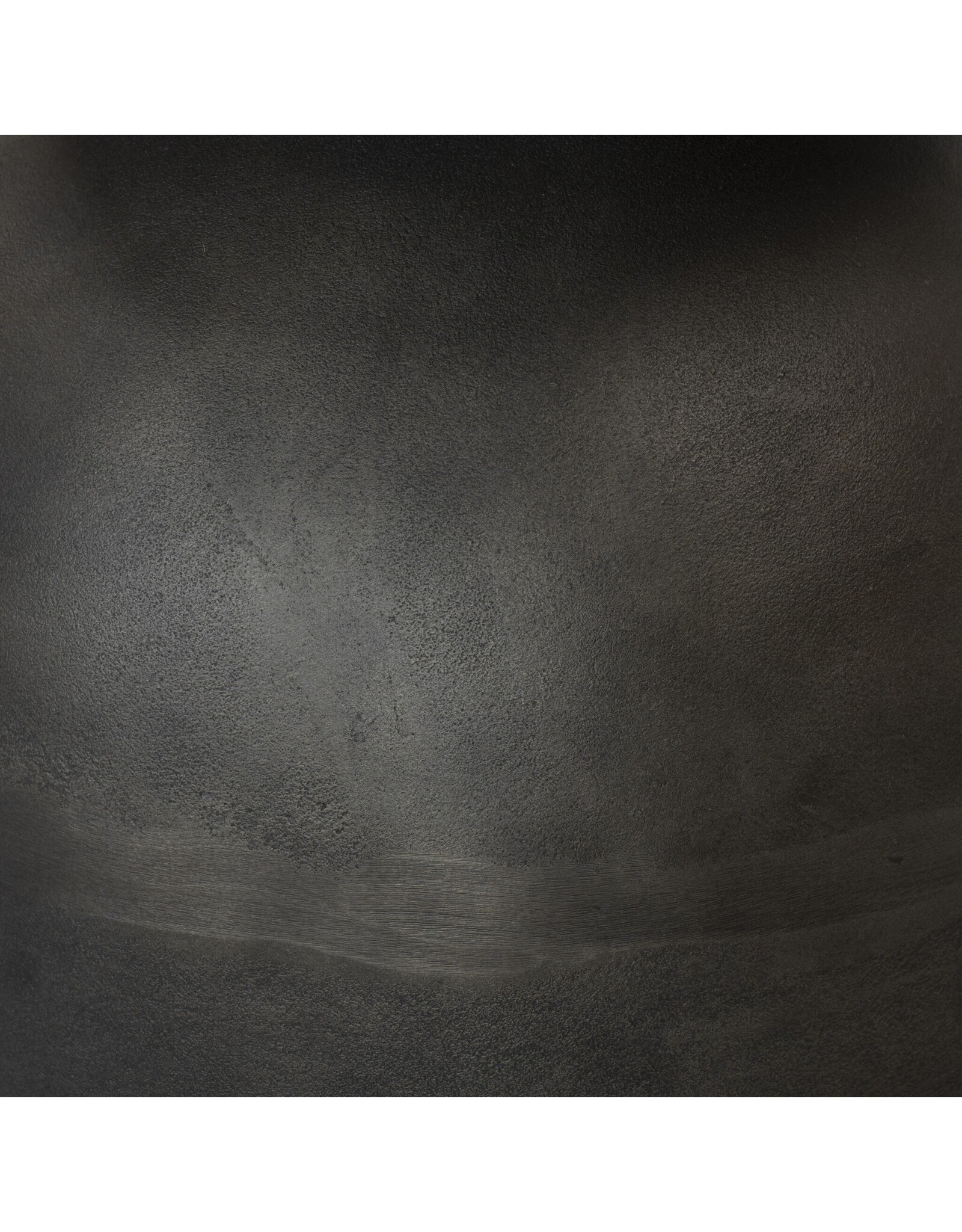 Corbett End Table in Polished Black Marble