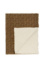 Mayur Block Print Sherpa Throw