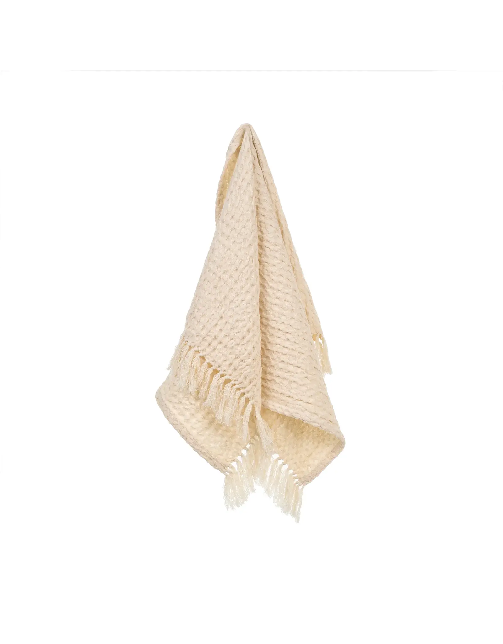 Waffle Hand Towel, Natural