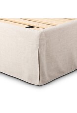 Oasley Slipcover King Bed in Savoy Parchment
