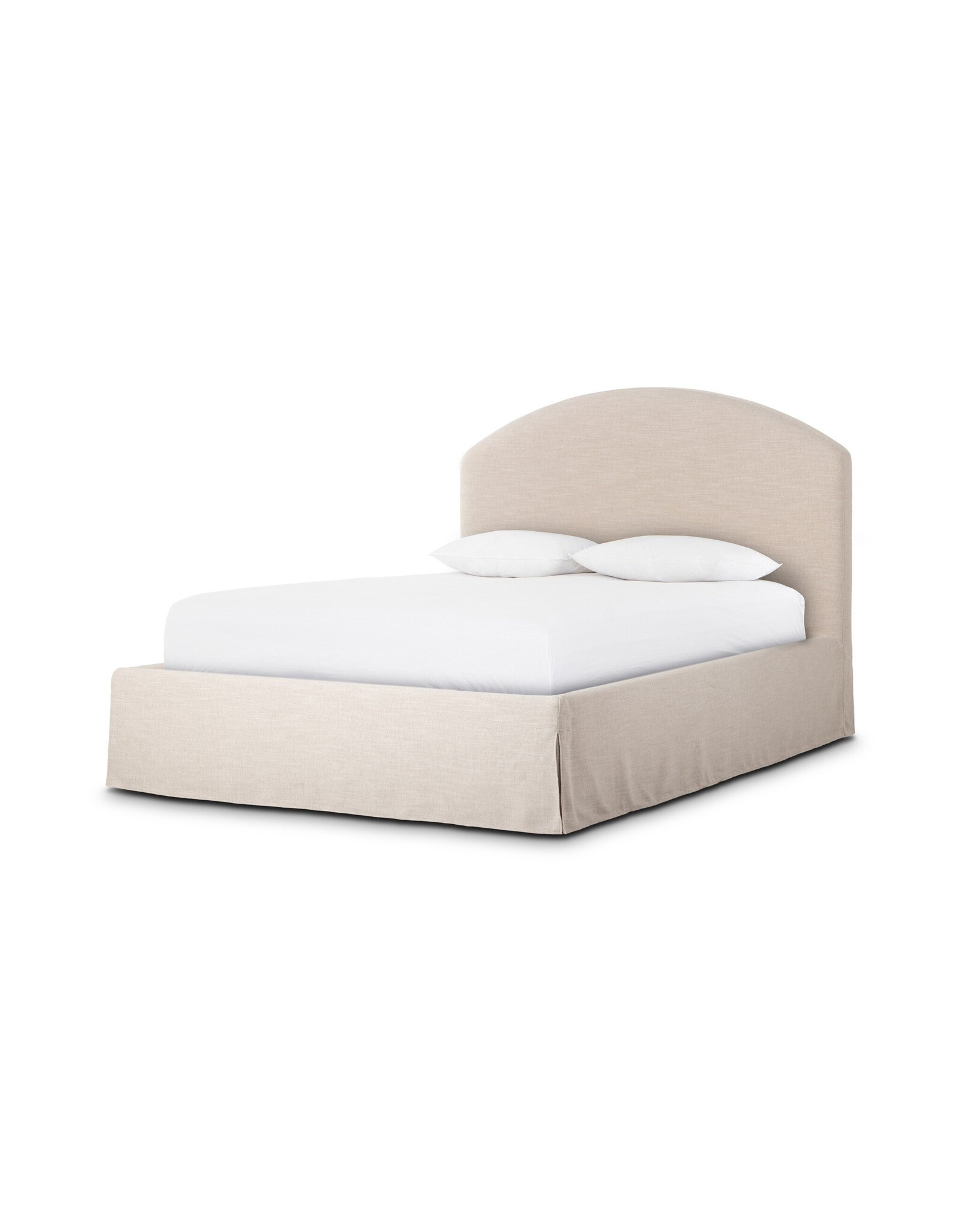 Oasley Slipcover King Bed in Savoy Parchment
