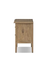 Maggie Nightstand in Aged Smoked Oak Resawn