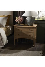 Maggie Nightstand in Aged Smoked Oak Resawn