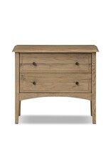 Maggie Nightstand in Aged Smoked Oak Resawn