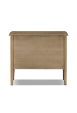 Maggie Nightstand in Aged Smoked Oak Resawn