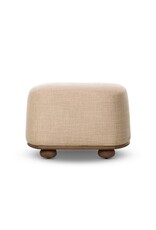 Bilbury Oval Ottoman, Saxon Sand