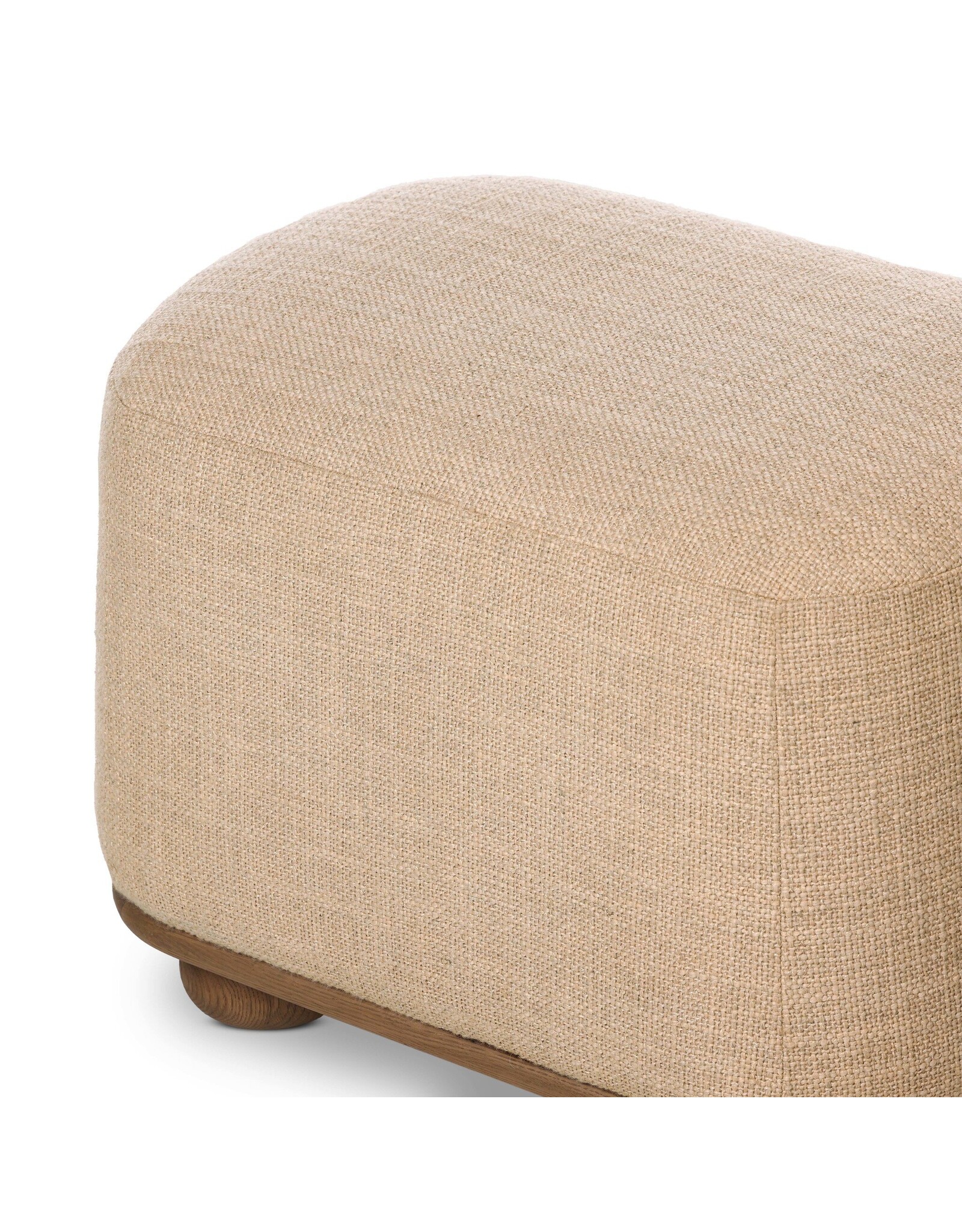 Bilbury Oval Ottoman, Saxon Sand