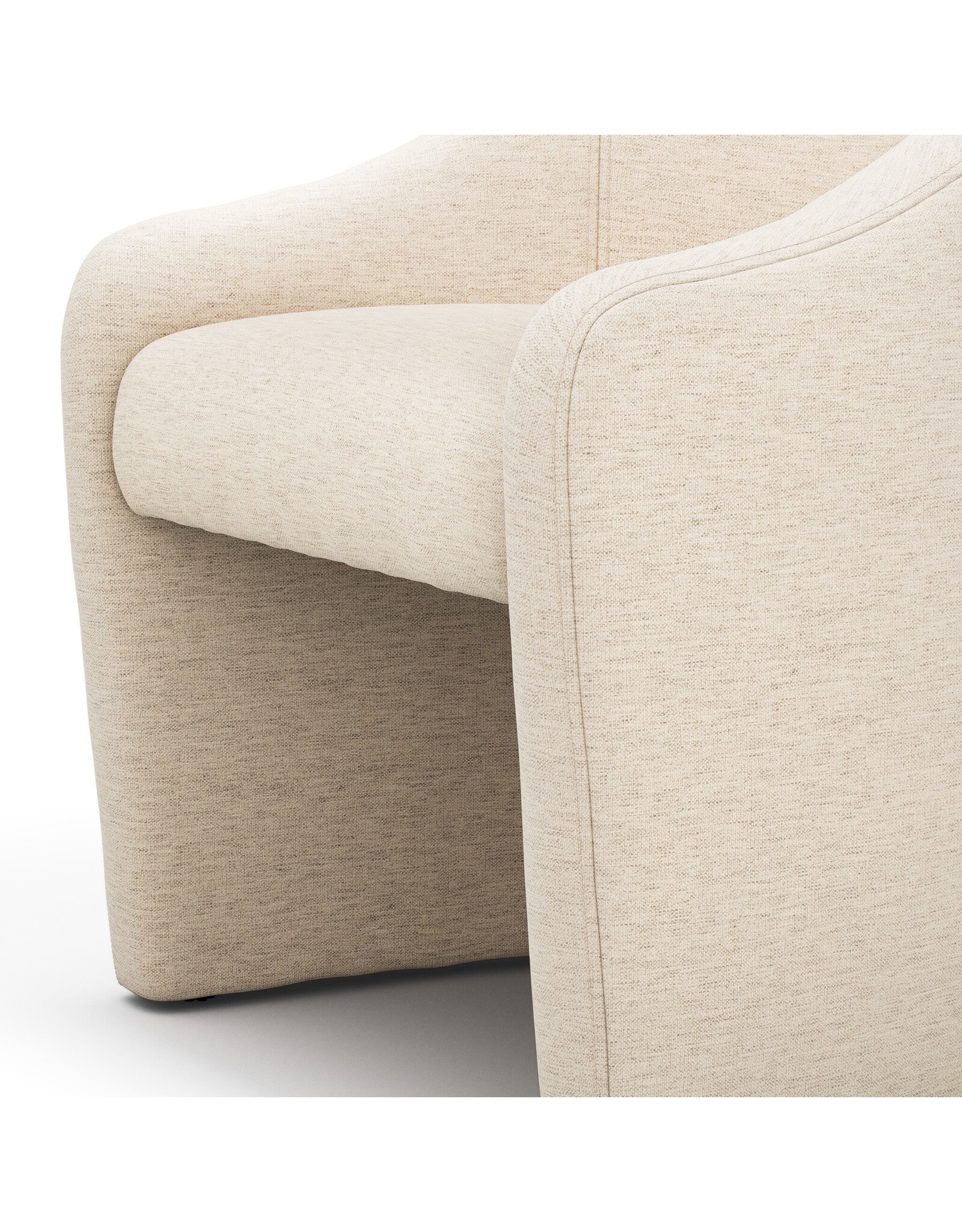 Levi Dining Chair, Crypton Nomad Snow