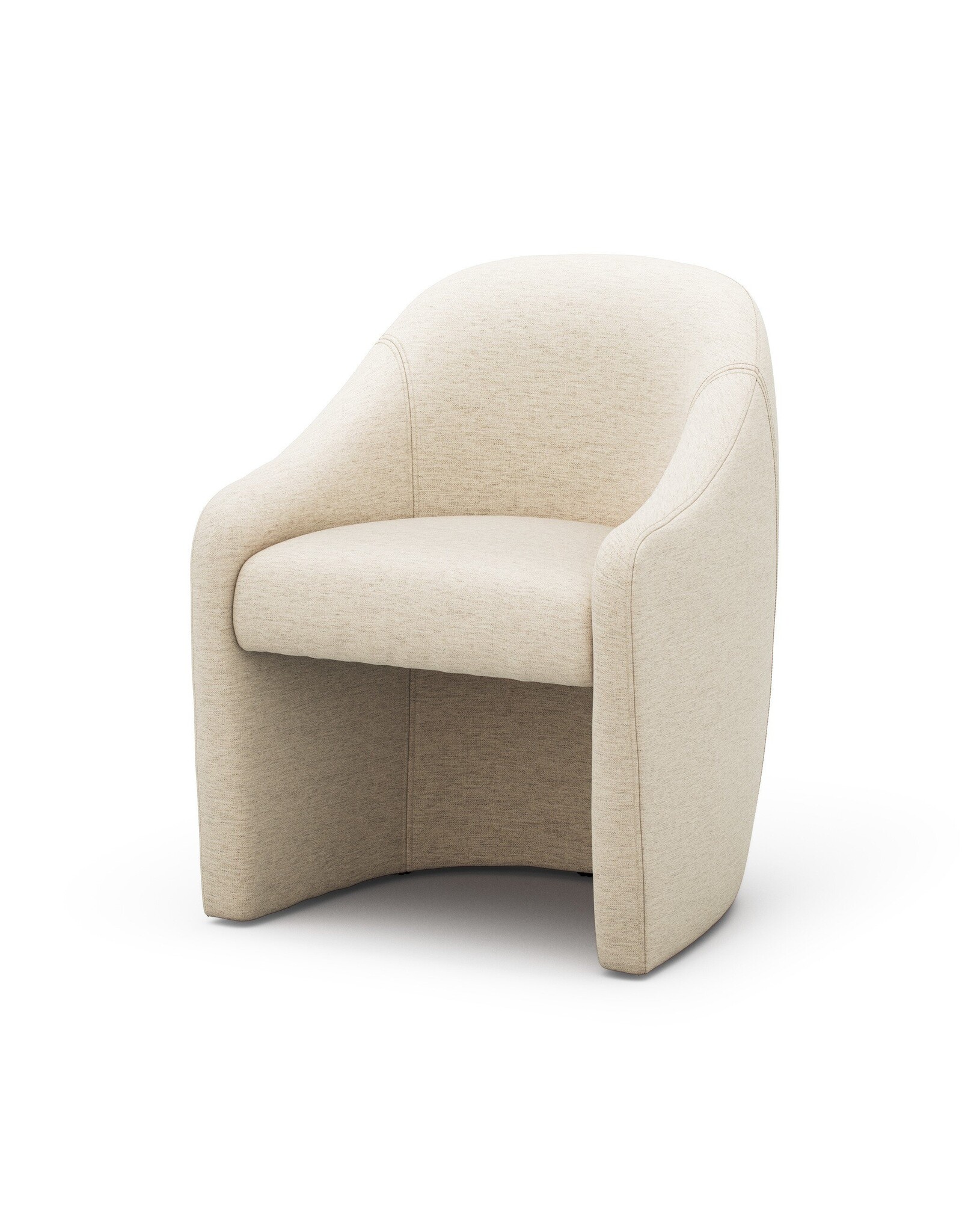 Levi Dining Chair, Crypton Nomad Snow