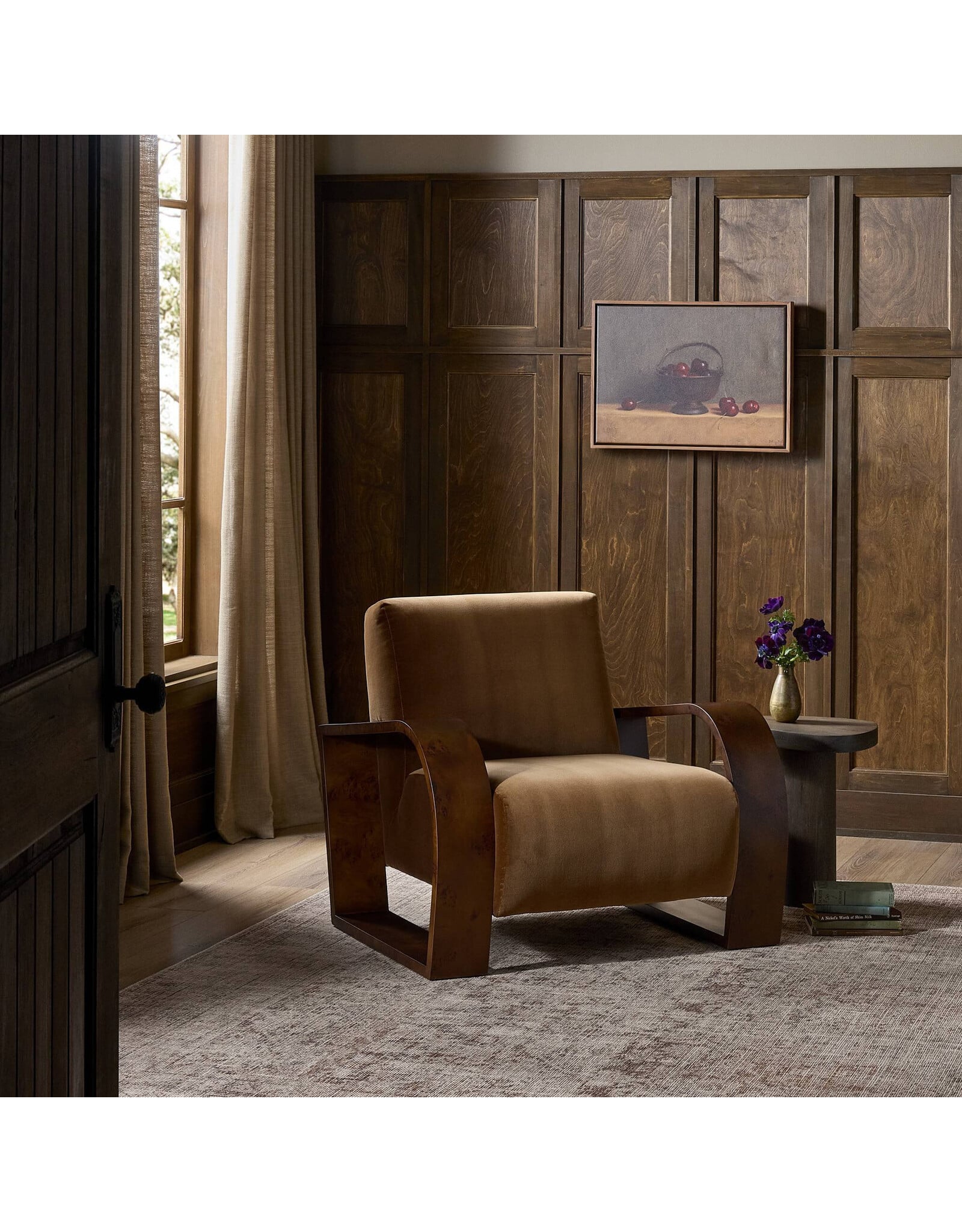 Montez Chair, Surrey Ochre