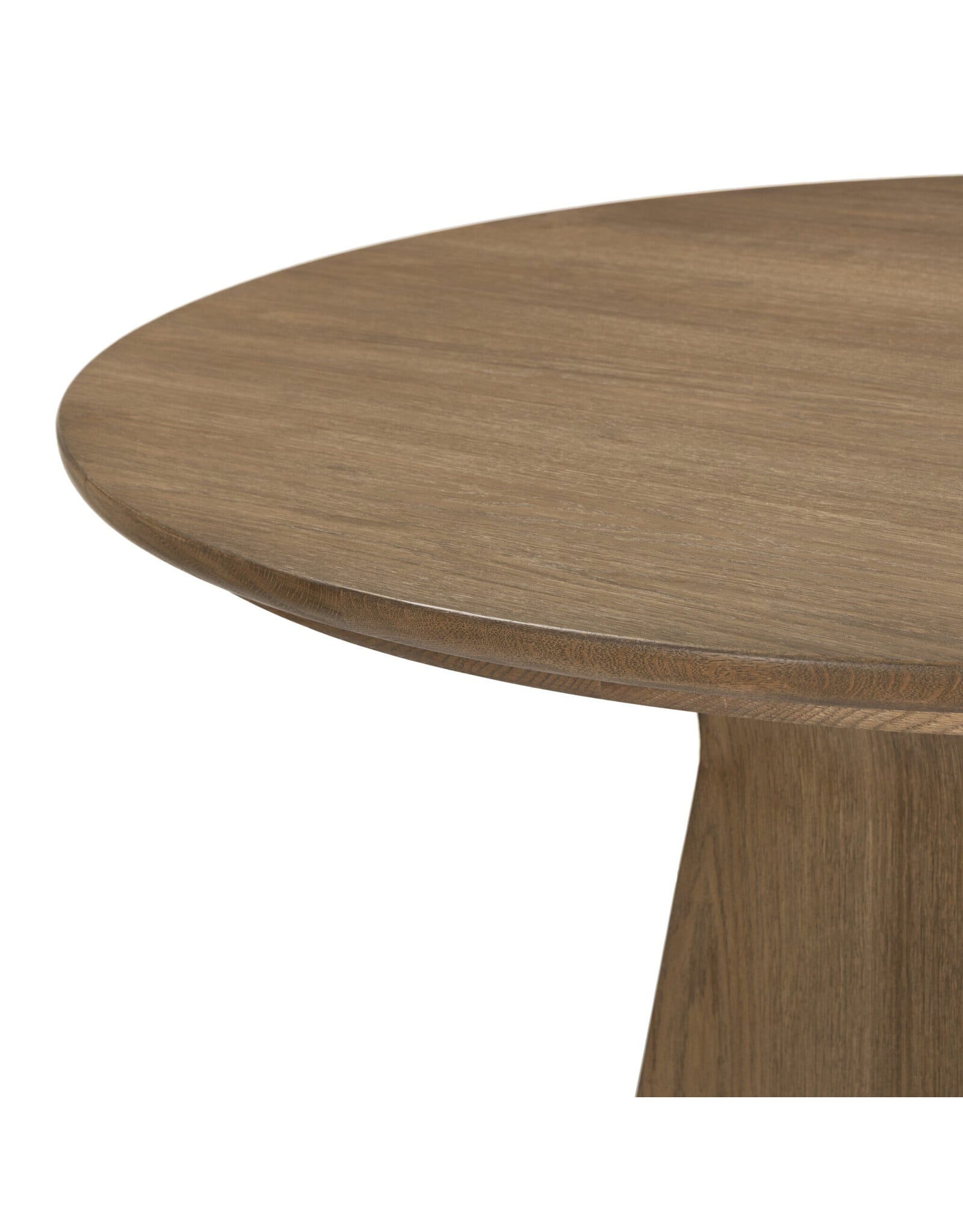 Isabella Dining Table, Warm Natural Oak Veneer