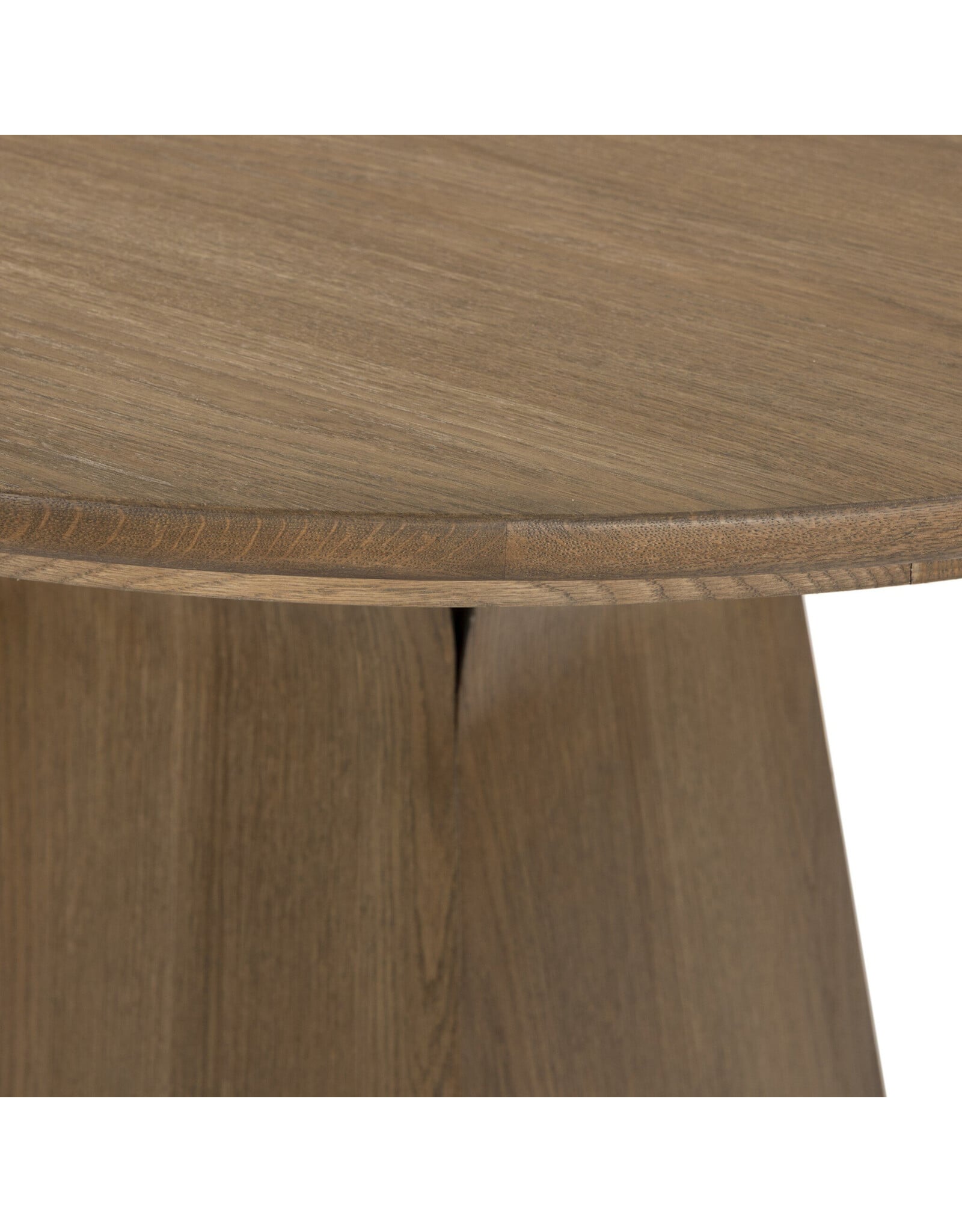 Isabella Dining Table, Warm Natural Oak Veneer