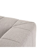 Langham 3 Piece Sectional in Nappa Sandstone
