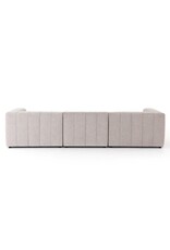 Langham 3 Piece Sectional in Nappa Sandstone