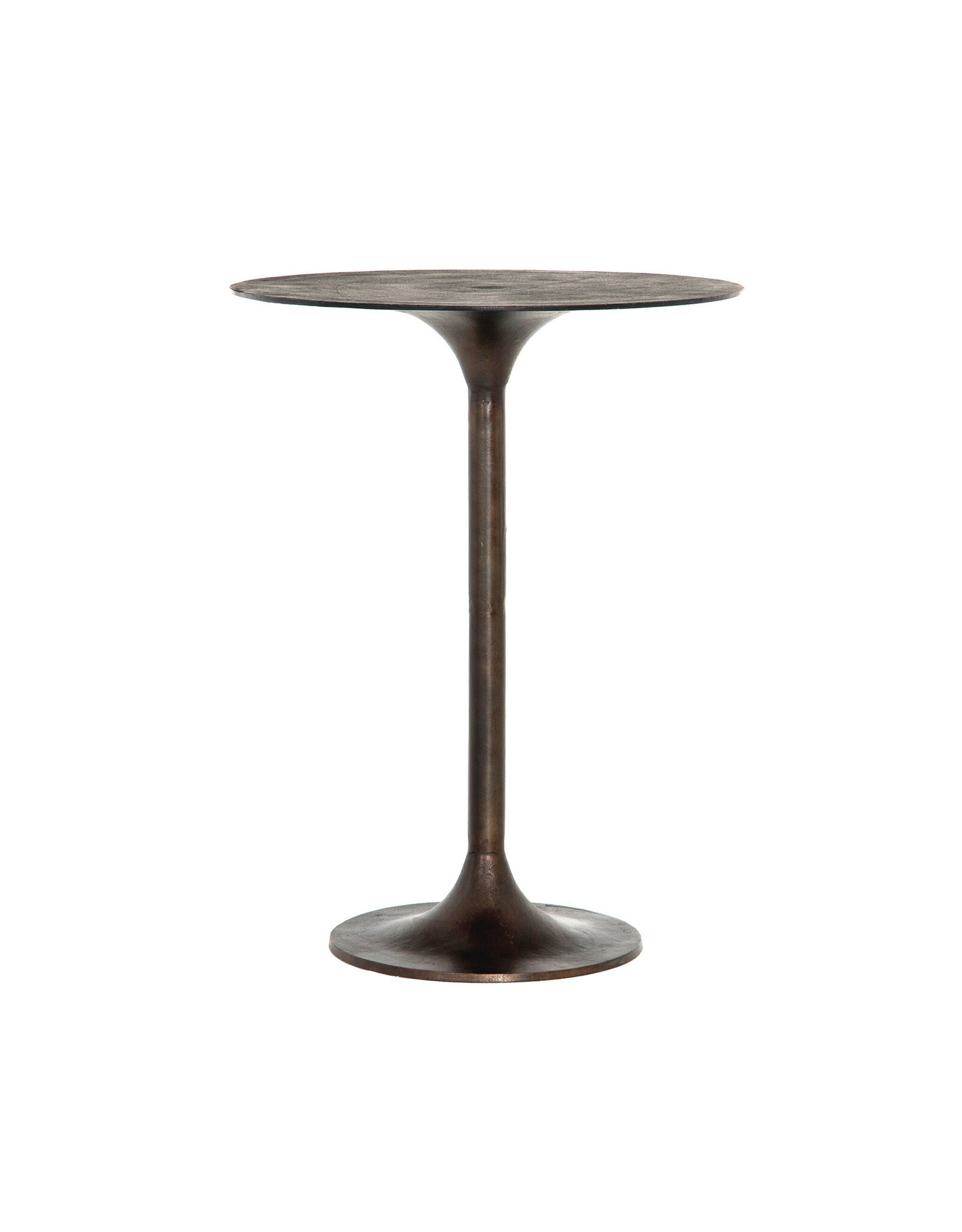 Simone Bar Table, Antique Rust