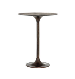 Simone Bar Table, Antique Rust