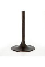Simone Bar Table, Antique Rust