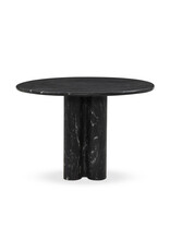 Oric Bistro Table, Black Marble