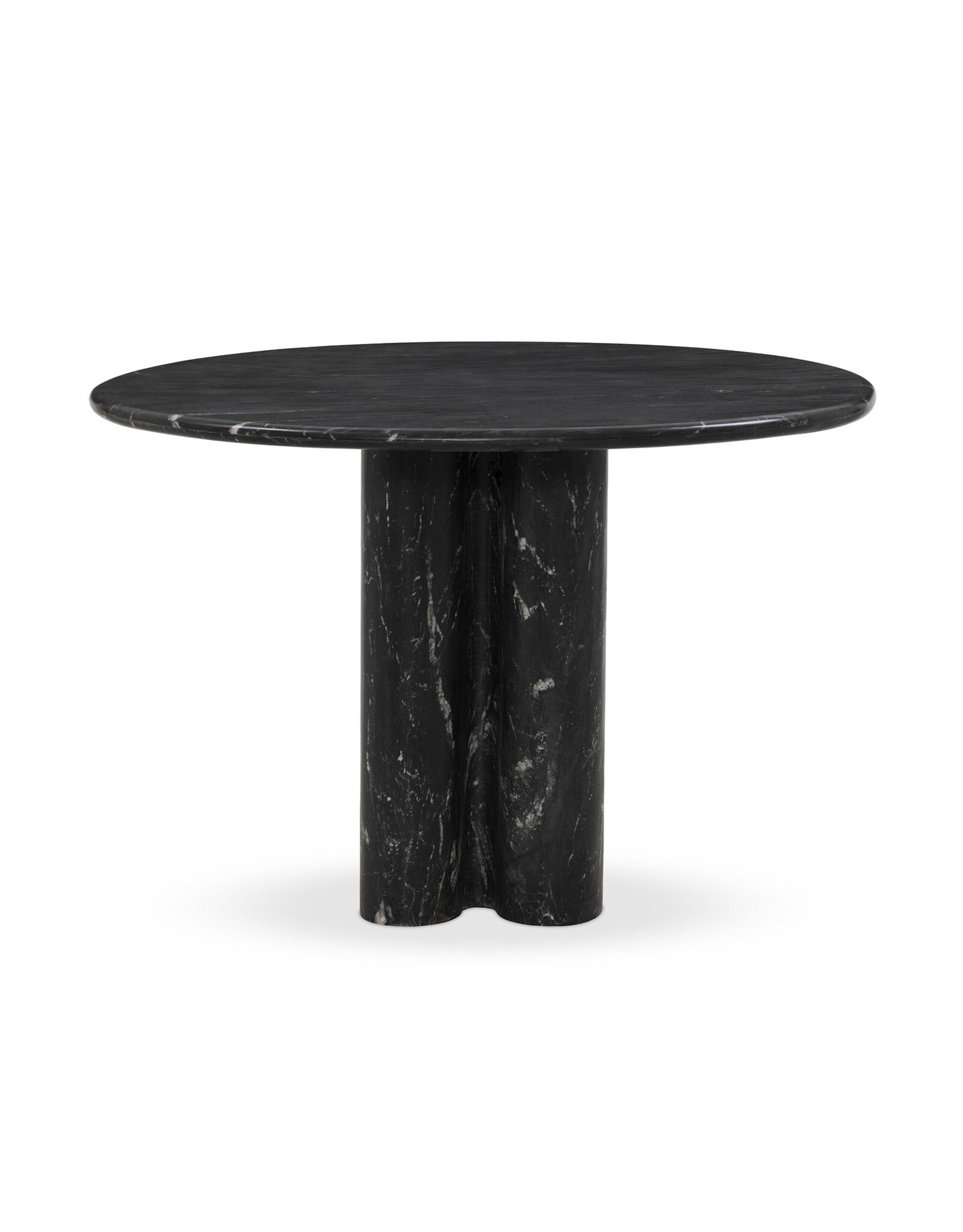 Oric Bistro Table, Black Marble