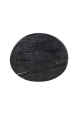 Oric Bistro Table, Black Marble