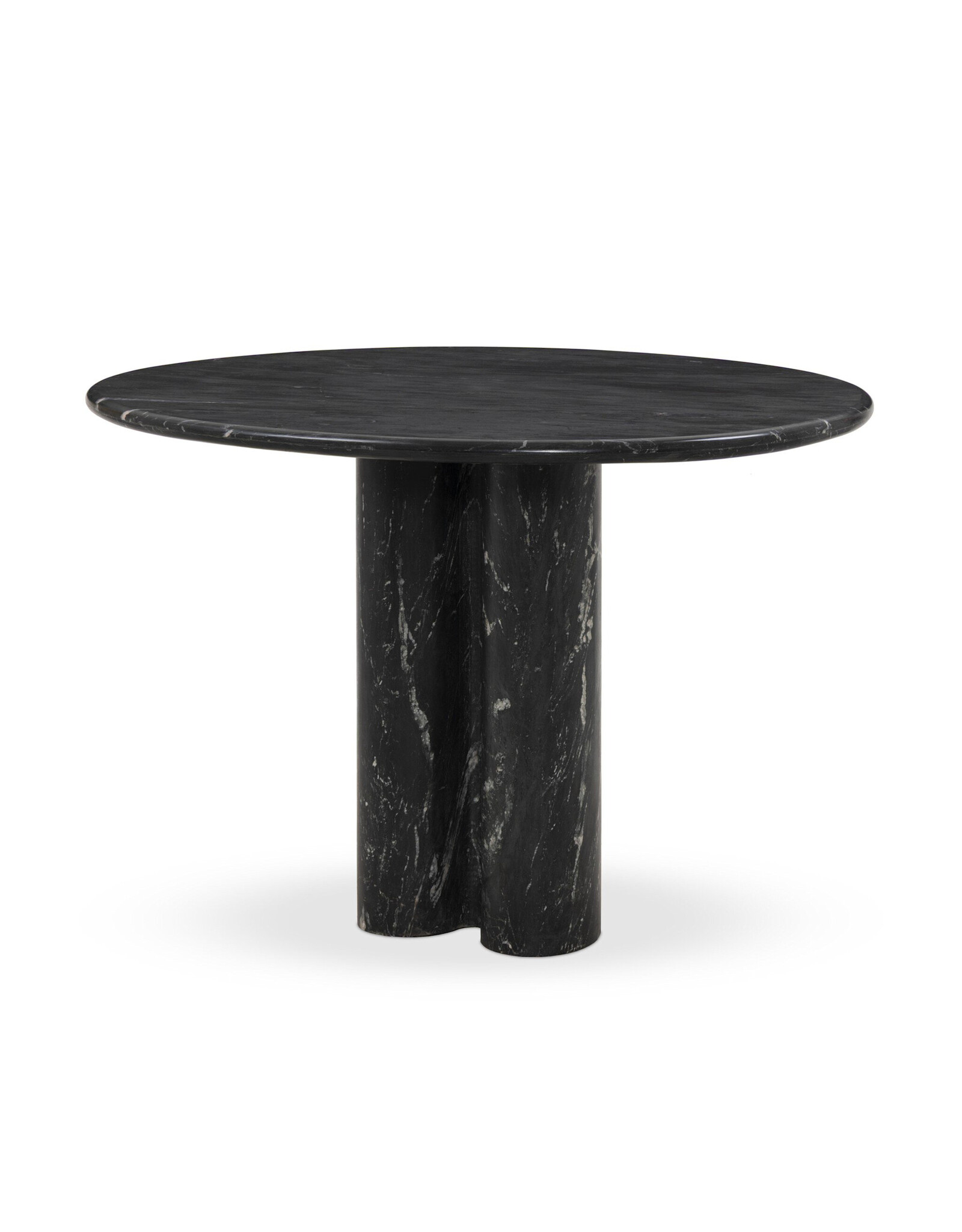Oric Bistro Table, Black Marble